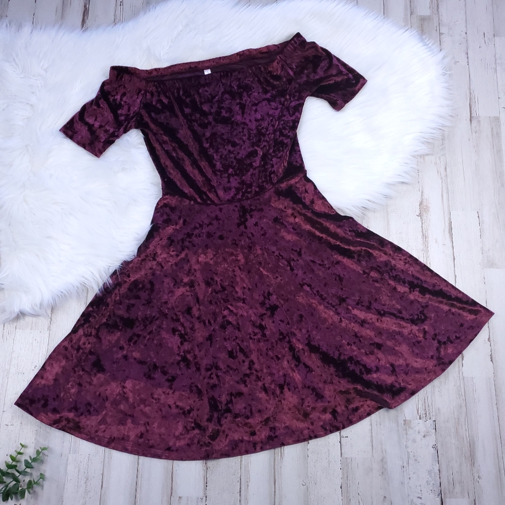 Burgundy / Maroon XS Dress